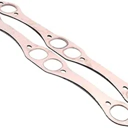 Lyla® 2pcs SBC Oval Port Exhaust Gasket Seal For Chevy SB 327 305 350 383 Reusable | Motors | Parts & Accessories | Car & Truck Parts | Gaskets | Cyl. Head & Valve Cover Gasket-image-17