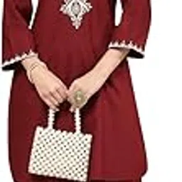 nayam by lakshita Floral Embroidered Kurta and Palazzo Set for Women-picture-46