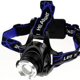 CARTIFY Headlights with Rechargeable Batteries Wall Charger for Camping Biking Outdoor Sports Headlamp Zoomable Headlight Waterproof Head,Multicolor,Standard-picture-23