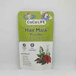 Herbal Hair Mask Powder – with Hibiscus, Rosemary, Neem, Curry Leaves, Fenugreek & Clove | Strengthens Roots, Reduces Hair Fall & Promotes Hair Growth | 500g-picture-11
