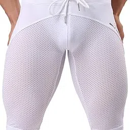 brave person 40 Nylon Mesh Tight Medium Pants Running Fitness Leisure Yoga Pants-picture-27