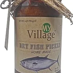 My Village Natural and Home Made with No Preservative Dry Fish Pickle Tuna Salt Fish (300 g)-picture-17