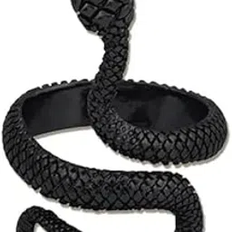 black color snack ring for unisex-image-48