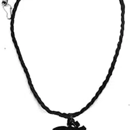 Religious Jewellery Lord Shiv Om Locket Black Metal, Cotton Dori Pendant Necklace Chain For Men And women-image-84