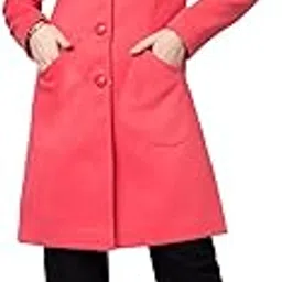dlanxa Women Solid Winter Wear Single Breasted Long Coat-picture-16