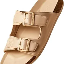 neeman's Cork Sandals for Women | Stylish and Fashionable Slippers for Girls-picture-24