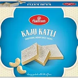 Haldiram's Kaju Katali 200g x 2 | Kaju Katli Made with Finest Cashews | Kaju Barfi | Indian Mithai | No Added Colours | Premium Handcrafted Traditional Sweets |Sweets Gift Pack for Festival, Pack of 2-image-3