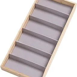 JAZZY PEARLS Eyeglasses Sunglasses Storage Display Tray Case Stand Holder Box 6 Slot-picture-10