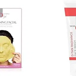 O3+ Brightening Facial Kit with Peel Off Power Mask (45gm) & O3+ D-Tan Radiance Face Wash With Vitamin C Glowing Skin and Deep Cleanses and Unifies Skin Tone 60gm | Detan Face Wash for TAN Removal-image-20