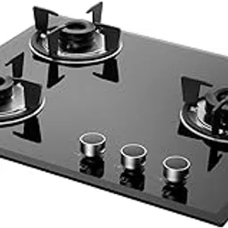 KAFF 3 Burners Built-in Hob & Hobtop For Modular kitchen -8 MM|Auto Electric Ignition Glass Top| Full Brass Burner| Enamelled Matt Finish, Easy Grip Knobs, Toughened Glass (Black,80CM) | FBB 603 |-image-78