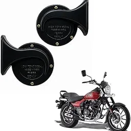 Premium Dual Wind Tone Horn for Avenger Street 160 & Other Bikes & Cars | Loud Sound | 12V Electric Horn Set-picture-19