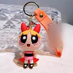 Penny Wise | Cute Power 3D Girls Keychain | Keyring & Quirky Bag Charm | Hard Silicone, Unbrekable | Travel Essential | Kids Friendly | With A Strap & Bag Hook | Single Piece-image-21