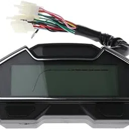 CLUB BOLLYWOOD® Universal LCD Display Temperature Fuel Oil Gauge Speedometer Tachometer New | Motors | Parts & Accessories | Motorcycle Parts | Instruments & Gauges-picture-25