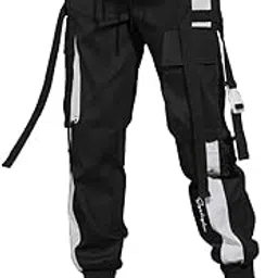 noble monk Track Pant for Men | Stylish Track Pants | Cargo Pockets |Baggy Fit Jogger's for Men-picture-53