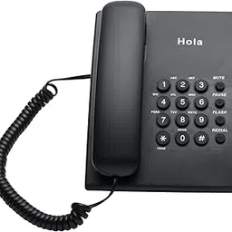 hola ! Hola TF 300 Basic Corded landline Phone with Tone/Pulse, Wall/Desk mountable, Pulse/Tone dial-picture-14