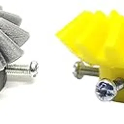 INVENTO 1pcs 3D Printed Plastic Bevel Gear 12 Teeth (33mm dia) + 16 Teeth (43mm dia), 10mm Width, 6mm hole, 2.5 Module for DIY Projects-picture-19