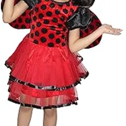 Kaku Fancy Dresses Insect Costume for Kids, Ant, Grasshopper, Lady Bird, Honey Bee Costume for Boys & Girls-picture-33