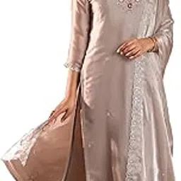 libas Women's Glass Tissue Kurta Sets (49340RXL image 1