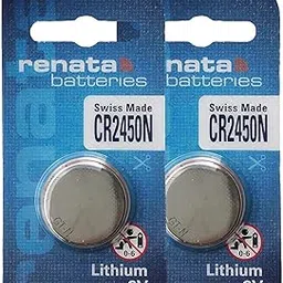 Compatible with Renata 2450N Cr 2450 3V Lithium Coin Button Cell Battery 2450N Blister Pack (Pack of 2)-image-13
