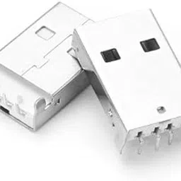 USB A-type Plug Male PCB Right Angled R/A Connector (Pack Of 2)-picture-28
