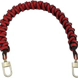 enakshi (label) PU Leather Braided Hand Strap Replacement DIY Crafts for Handbag Red|Clothing, Shoes & Accessories | Womens Handbags & Bags | Handbag Accessories-picture-27