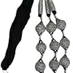 Manrav Patiala Shahi Paranda Total length ParndI : 33 Paranda Parandi Braid Tassles Hair Accessory For Women & Girls (1pcs)-picture-48