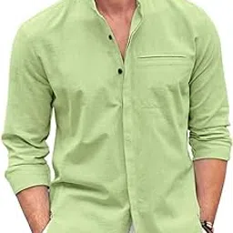 bellstone Men's Solid Regular Fit Shirt-picture-13