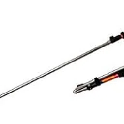 Generic Outdoor Adjustable Trekking Pole 5 Sections Walking Stick Crutch Camping Climbing Alpenstock Cane -Red-picture-14