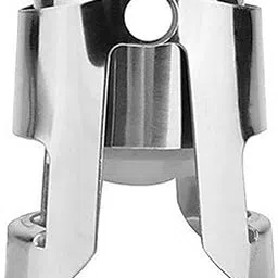 Saylani Enterprises Champagne Stopper, Stainless Steel Vacuum Sealed Wine Sparkling Bottle Closure Sealer Silver (1 Piece)-picture-16