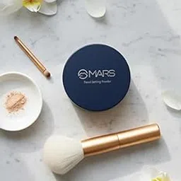 Banana Setting Powder with Gold Makeup Brush, Professional Loose Face Powder-picture-23