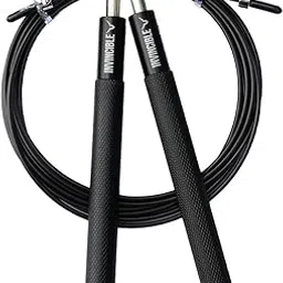 Invincible Aluminum Alloy Bearing Speed Jump Rope with Ball Bearings for Women and Men, Adjustable Steel Skipping Rope for Fitness Workout and Home Exercise-picture-29