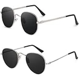sheomy Unisex Combo offer pack of 4 shades glasses White Black Candy MC stan Rectangle Retro Vintage Narrow Sunglasses Women and Men Small Narrow Square Sun Glasses Combo offer pack of 4 MC stan 646-picture-27