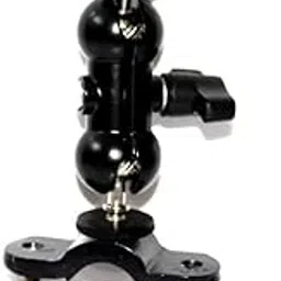 SHOPEE Universial 360 Degree Rotating Mountain Bike Mount for Hero 10/9/8/7/6+, Metal Multi-Function Double Ballhead Bracket Holder Bike Handlebar Holder Bicycle Rack Adjuster for Action Camera-picture-30