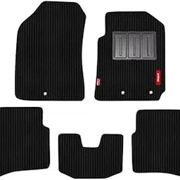 Elegant Cord Black Custom Fit Car Mat Compatible with Hyundai I10 Grand, Polypropylene-picture-11