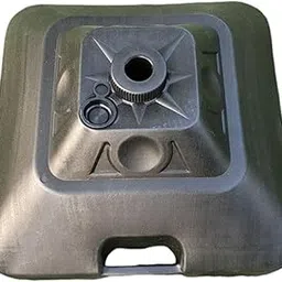 TRENDIVIBE Patio Umbrella Base Windproof Parts Water/Sand Filled for Outside Deck Beach Black 30L-picture-49