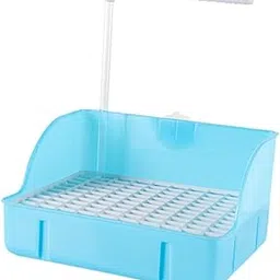 Enakshi (LABEL) Creations Automatic Bird Bathtub Bird Automatic Bath Shower for Amazon Parakeet Blue|Pet Supplies | Bird Supplies | Toys-image-11