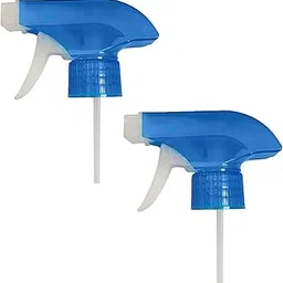 HUNCHA Leak-Free Spray Head Top Replacement for Auto/Car Detailing, Window Cleaning and Janitorial Supply, Good Sealable Fit for Home and Garden Use, Trigger & Nozzle Mist Spray Only, Blue, Pack of 2-picture-13