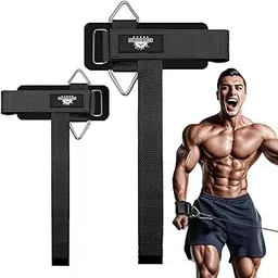 Wrist Cuffs Weight Lifting Straps – Heavy-Duty Cable Machine Attachments & Weightlifting Wrist Support for Lateral Raises, Pull Exercises & Strength Training-picture-10