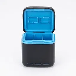 Battery Fast Charging Hub Box for GoPro Hero 13 with Type-C Cord Action & Sports Camera Accessories for GoPro Hero 13 Black (Only Charger - Black)-image-33
