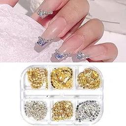 Crystal Pearl Chain | Jewelry Nail Art DIY Manicure Decoration | 1 Box-picture-15
