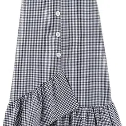 mrugneni Knee Length Frill Skirt image 1