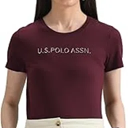 u.s. polo assn. Women's Cotton Regular Fit T-Shirt-picture-43