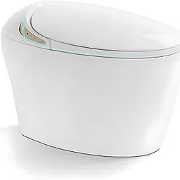 JABON BAGNO SATURN Smart Toilet Floor Mount | Heated Seat, Inbuilt Pump & Heater, Aroma & Foam Shield, UV Sterilization, Night Light, Remote & Foot Sensor | Modern Smart Commode WC - White-picture-19