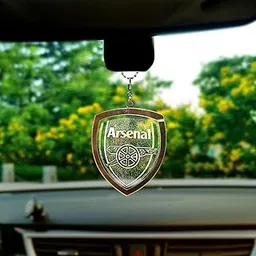UNIQUE MINIATURE,Arsenal FC Car Hanging – Show Your Gunners Pride Everywhere You Go!,Arsenal FC Rearview Mirror Hanging Ornament – Proudly Display Your Gunners Loyalty.-picture-30