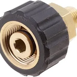 THE STYLE SUTRA Male 1/4 to Female M22x1.5 Socket 14mm Hole Brass Pressure Washer Fitting | 1 Piece Quick Connect,-image-49