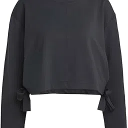 Women Sweatshirts | Yga Cover-Up | Black |-image-6