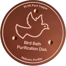 LICHTS® Bird Bath Copper Disk for Birdbaths Bowls Easy to Use Outdoor Use All Season Flying Bird|Home & Garden | Yard, Garden & Outdoor Living | Bird & Wildlife Accessories | Birdbaths-image-29