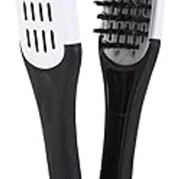 Scarlet Line Hair Straightening Comb, V-Shape Comb, Nylon for Clear Fluffy Hair More Beautiful Making Hair Healthier Create Exquisite Hair Style for Women and Men-image-4