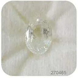 jagdamba gems White Sapphire/Safed Pukhraj 5.25 Ratti Certified Natural Gemstone-picture-52