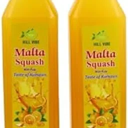 Hill Vibe Malta Squash with Pulp, Natural Fruit Juice, Taste of Kumaun, 100% Pure (Pack of 2)-picture-53